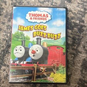 Thomas & Friends James Goes Buzz Buzz DVD - Red and Blue